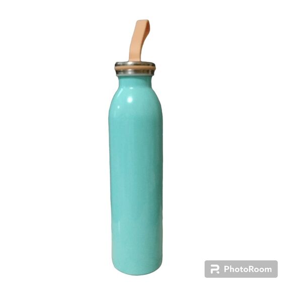 NWOT I Love Summer Blue & Pink Metal Stainless Steel 20oz Water Bottle - Picture 2 of 7